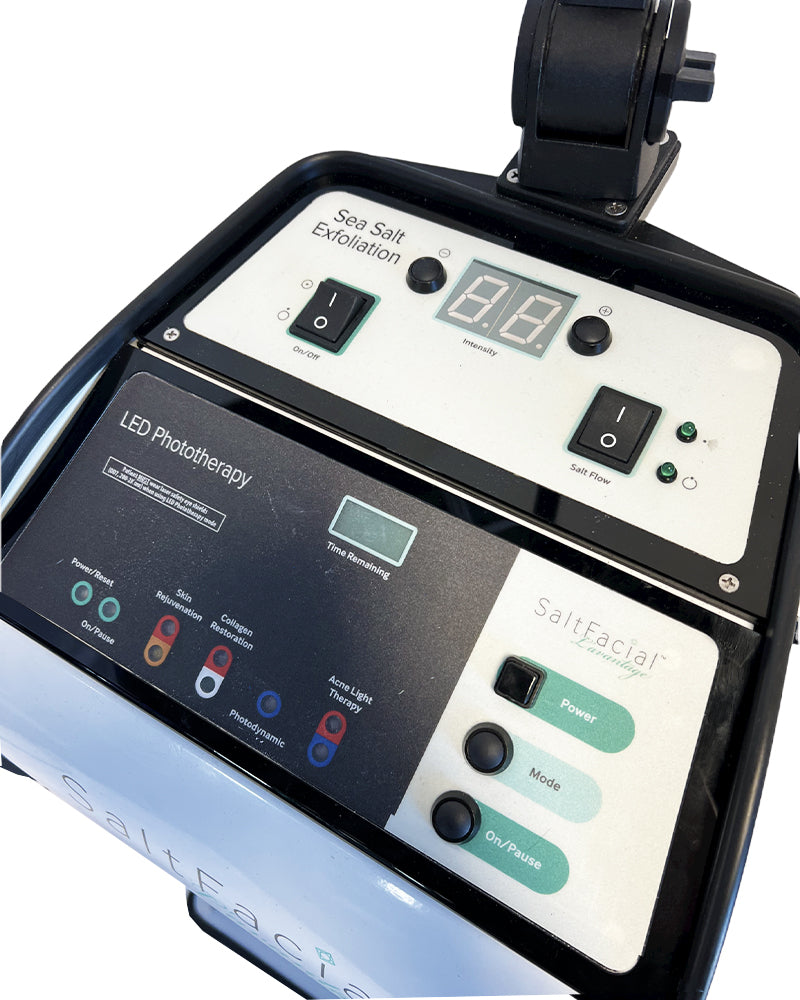 2018 SaltFacial L'avantage Skin Rejuvenation Exfoliation Light Therapy System