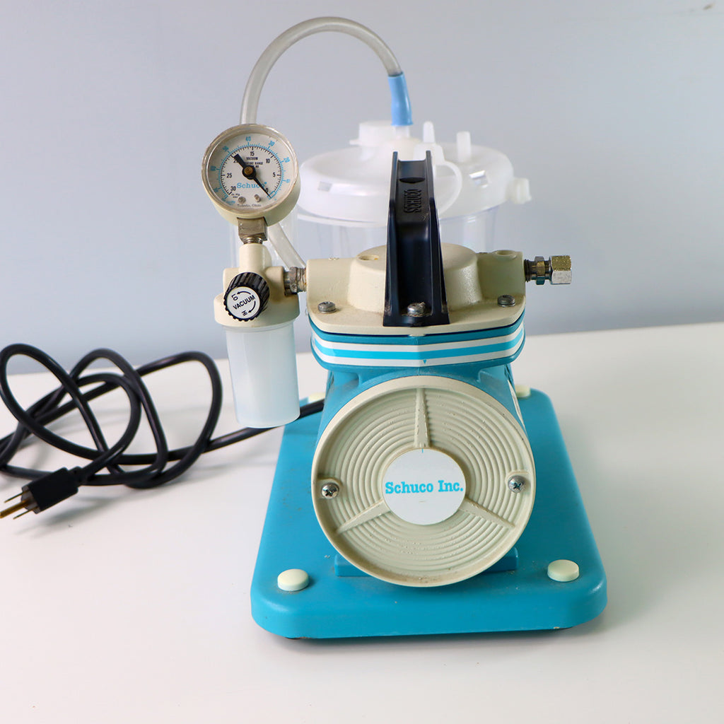 Schuco-Vac Portable Suction Aspirator w/ 1500 ml Canister, & Molded Base