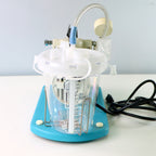 Schuco-Vac Portable Suction Aspirator w/ 1500 ml Canister, & Molded Base