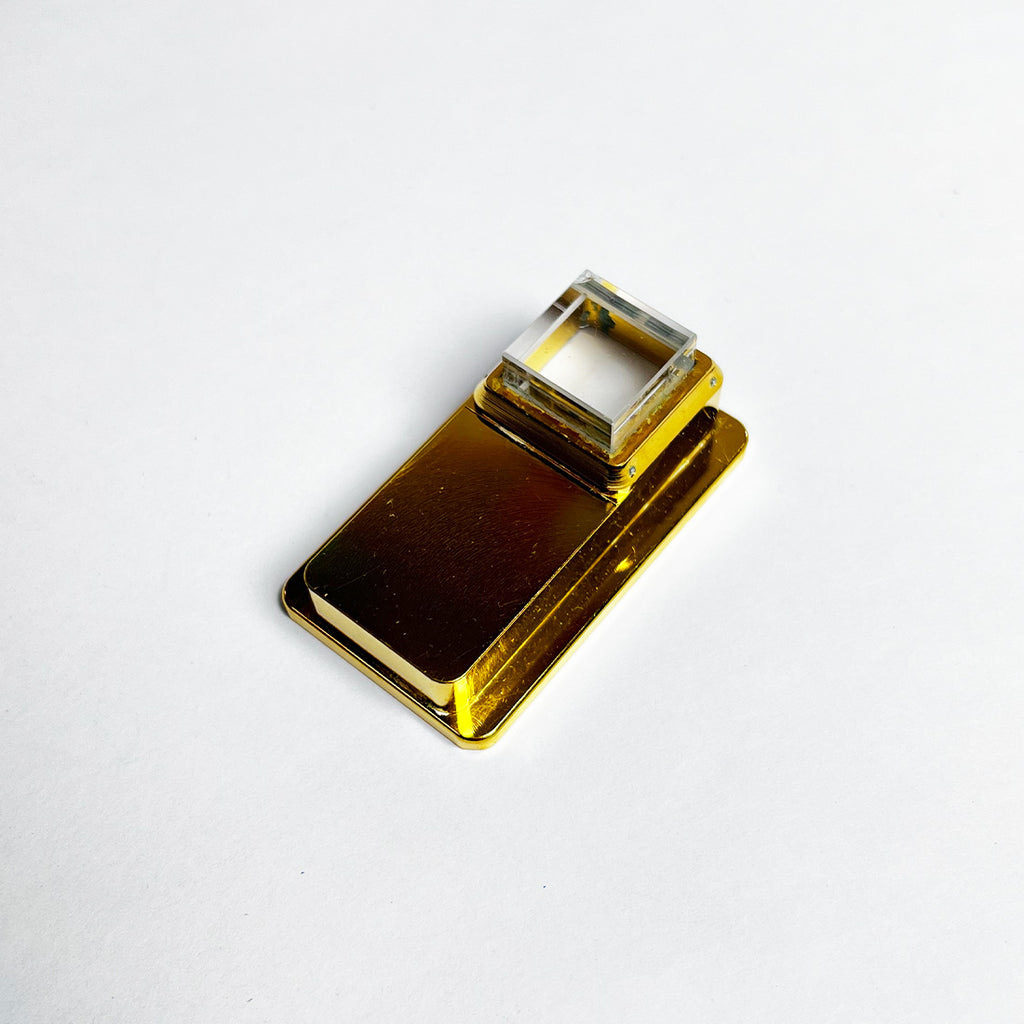 Sciton BBL BBLs Aperture 15mm Magnetic Gold Square Tip Adapter 1500-202-54