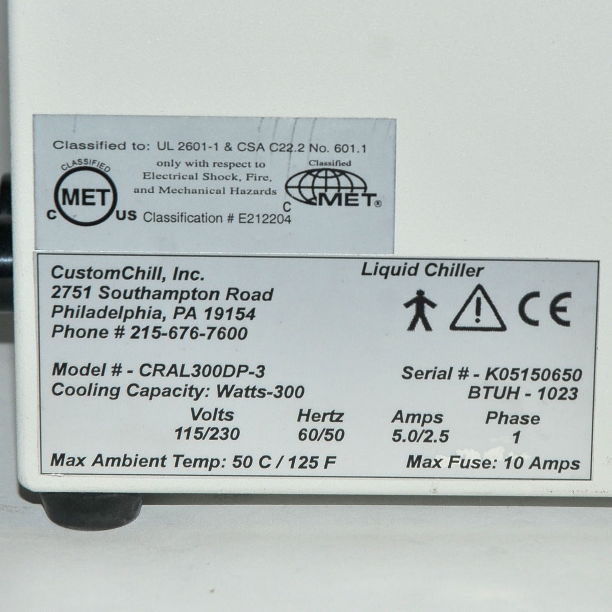Sciton CustomChill Liquid Chiller CRAL300DP-3 Mini Portable Compact Custom Chill