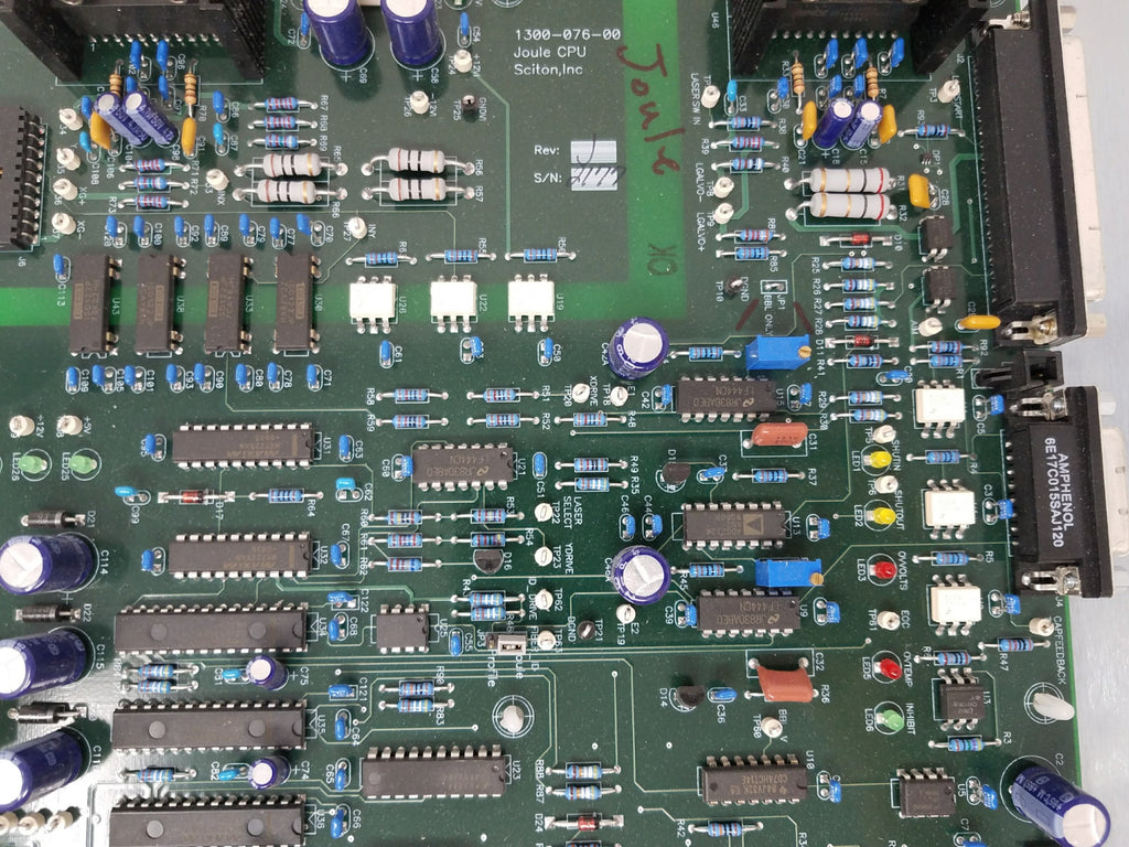 Sciton Joule CPU Control System Board 1300-076-00 ** Parts Only SOLD AS IS **