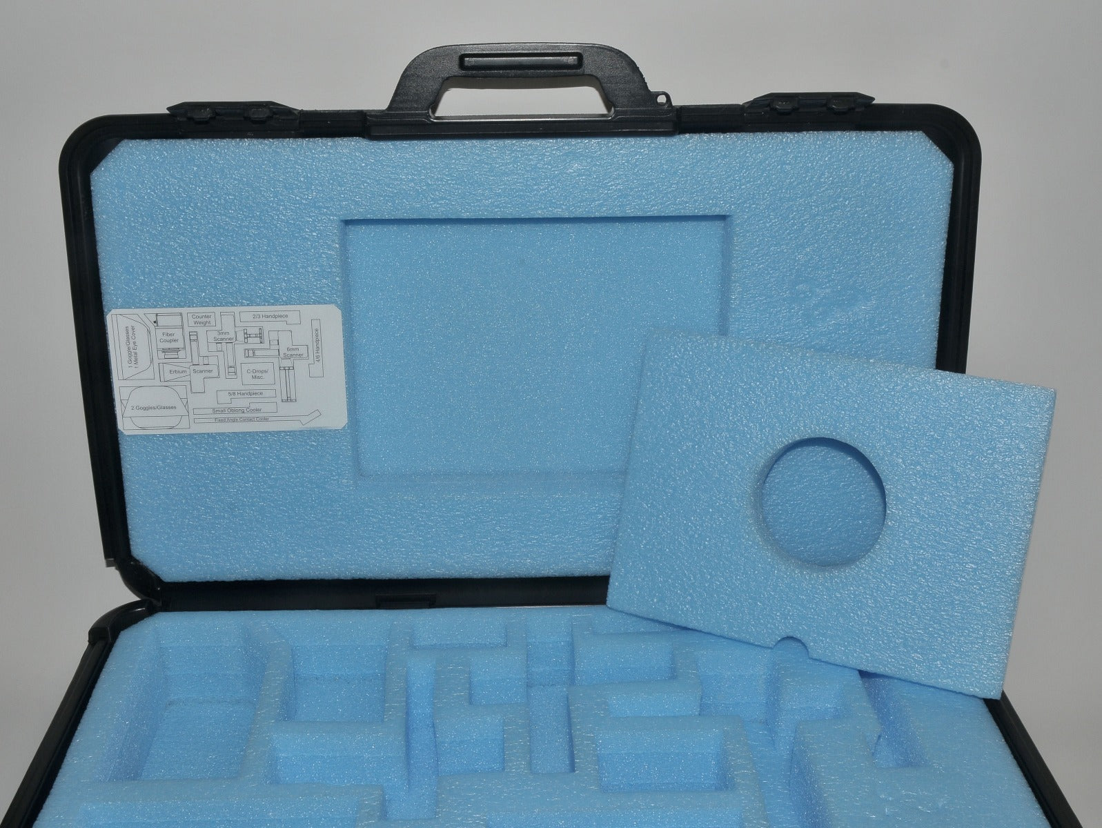 Sciton Profile Erbium Laser Accessories Scanner FACTORY CASE Carrying Storage