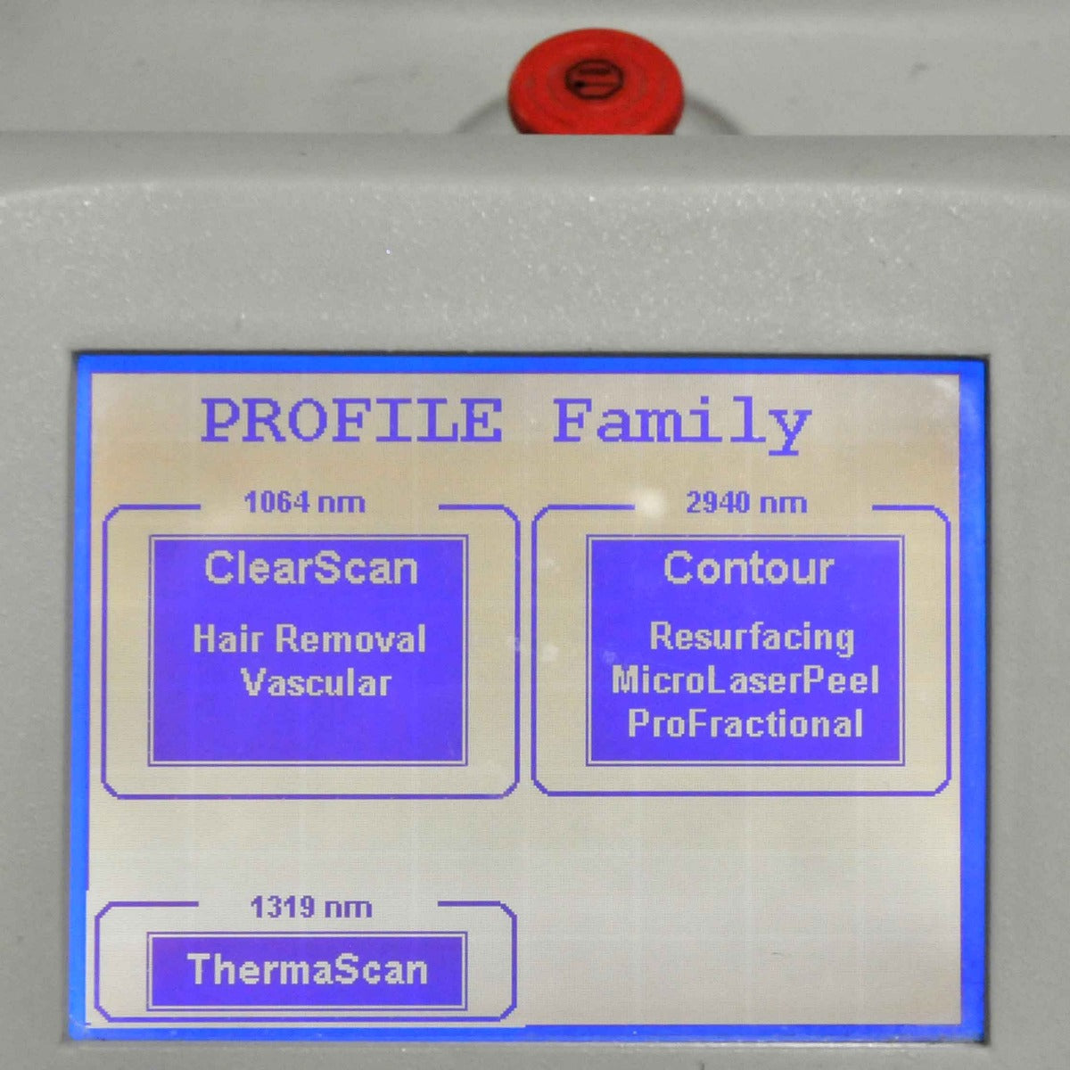 2003 Sciton Profile Laser Erbium NdYAG 1319 1064 2940 Contour Scanner Handpiece