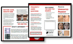 Zarin PicoCare450 Laser Tattoo Removal BROCHURE Pigment Moles Marketing 50-Pack