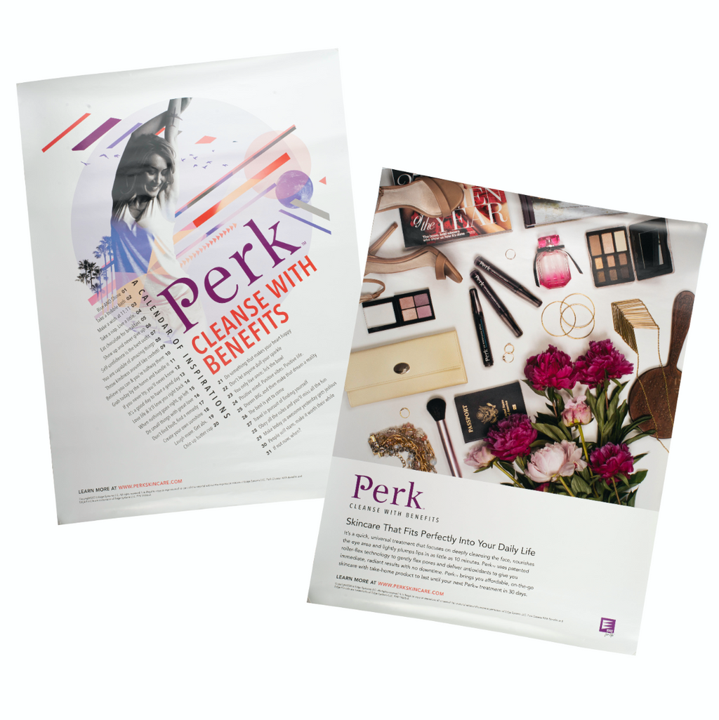 X2 Edge Systems - PERK Cleanse with Benefits Promotional Posters