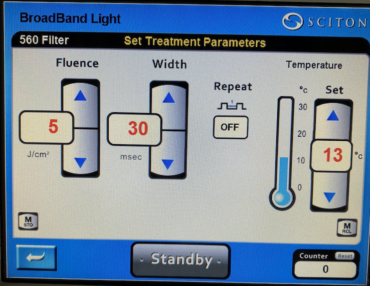 2016 Sciton Broad Band Light BBLs IPL Pigment Hair Removal Vascular 6 Filters