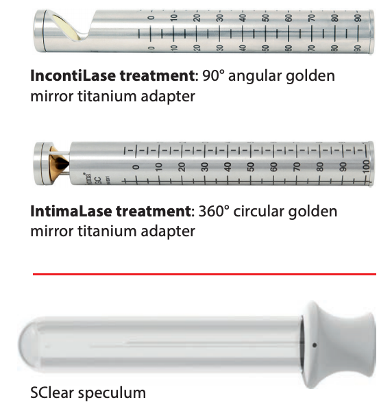 FotonaSmooth G-Set Vaginal ErYAG Laser Probes Wands IntimaLase IncontinaLase