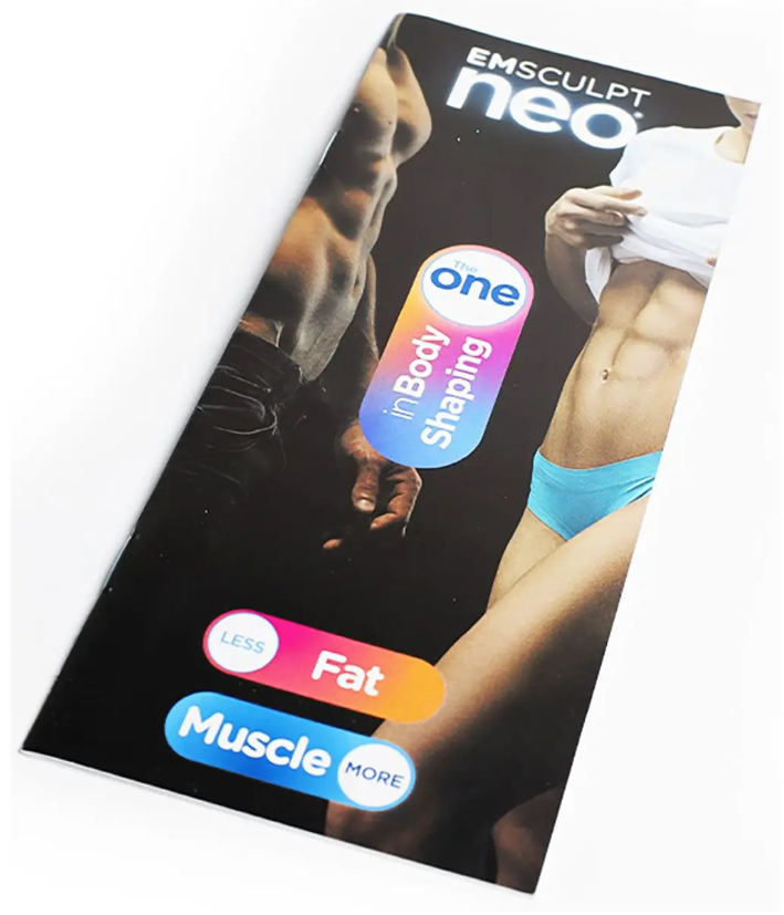 BTL Aesthetics Emsculpt Neo The One In Body Shaping Pamphlets Marketing 15-Pack