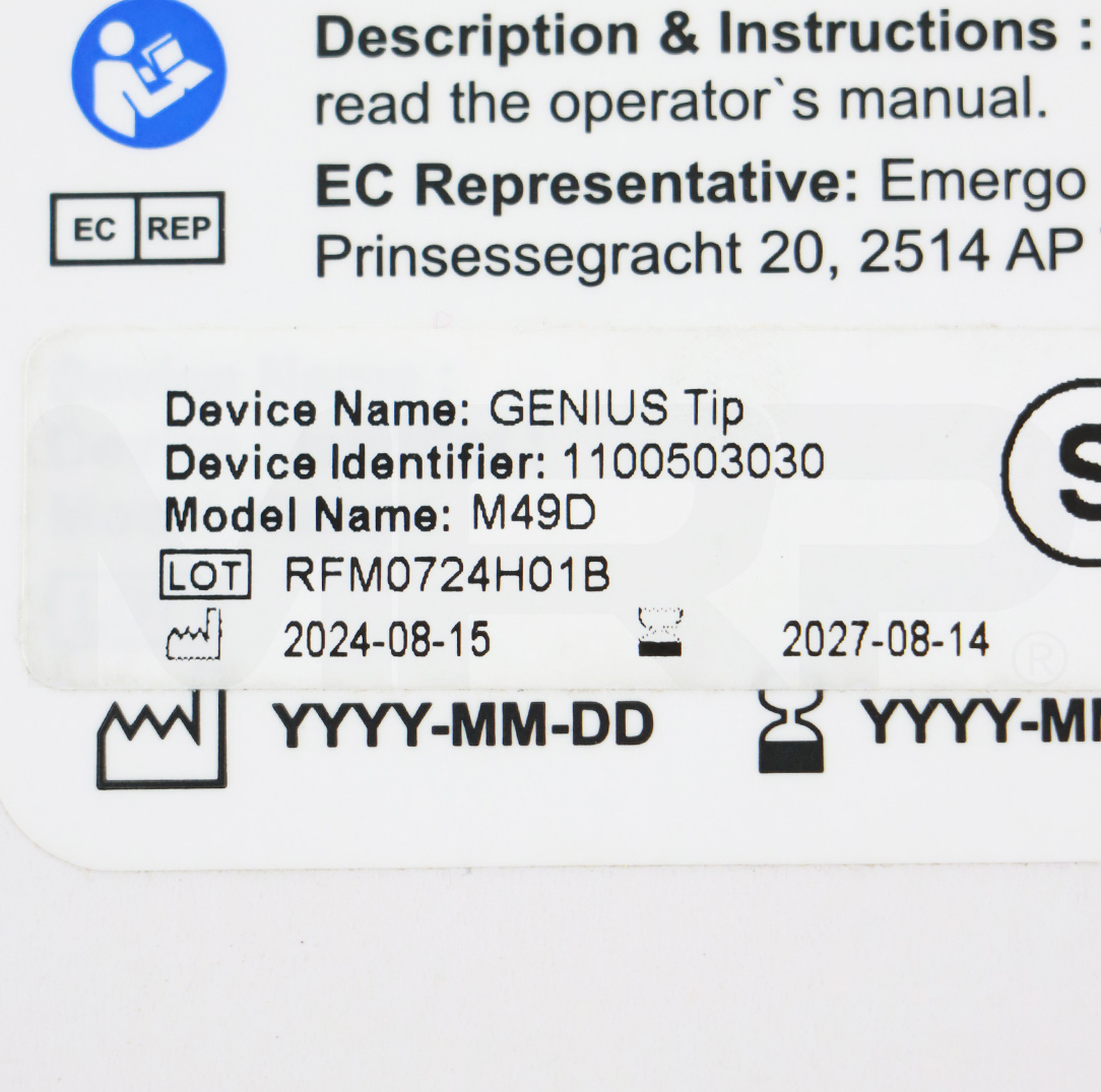 Lutronic Genius M49D Electrosurgical Microneedling S-Tips 10-Pack EXP 08/2027