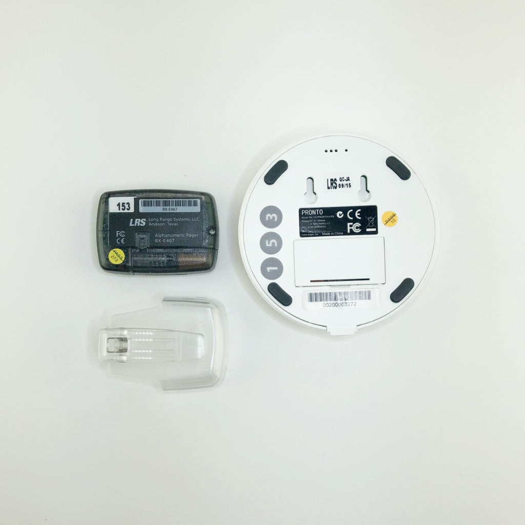 Sculpsure Panic Button and Attendant Pager Set TX-PRONTO-6-PS
