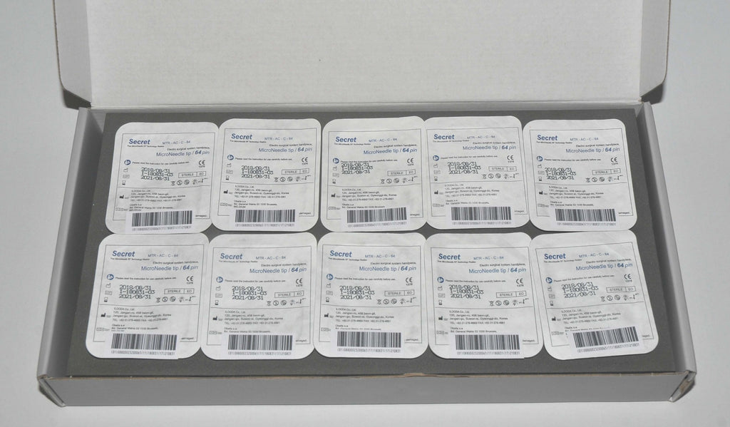 SecretRF Zarin 8x8 RF Microneedle Cartridge Secret RF MTR-AC-C-64 Zarin (Box/10)