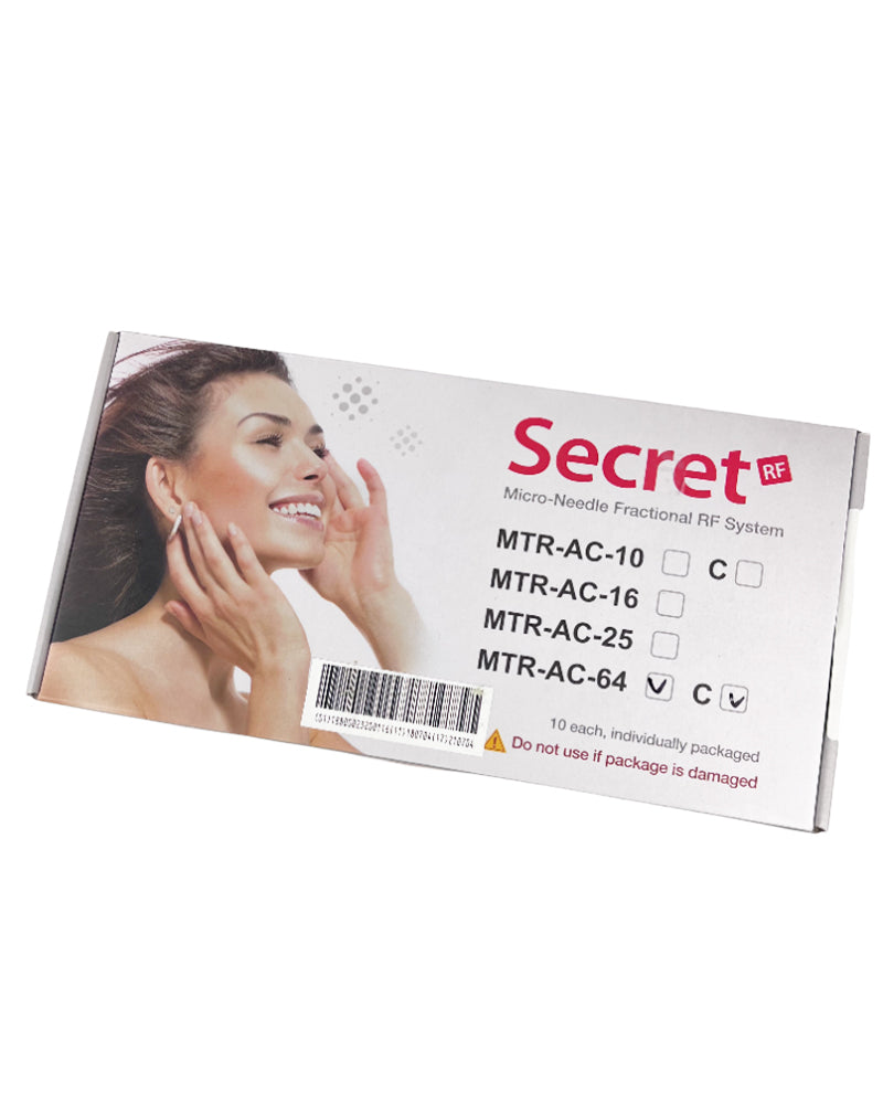 SecretRF Cutera Microneedle Fractional Cartridge Tip MTR-AC-C-64 Secret RF (x5 Pcs)