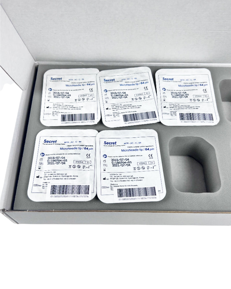 SecretRF Cutera Microneedle Fractional Cartridge Tip MTR-AC-C-64 Secret RF (x5 Pcs)