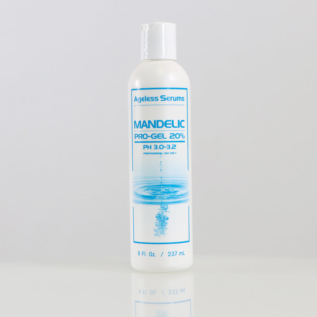 Ageless Serums Mandelic Pro-Gel 20% PH 3-3.2 8oz HydroDermabrasion Skin Serum 11/2023