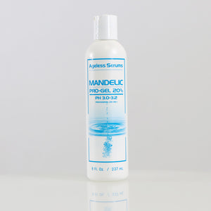 Ageless Serums Mandelic Pro-Gel 20% PH 3-3.2 8oz HydroDermabrasion Skin Serum 11/2023
