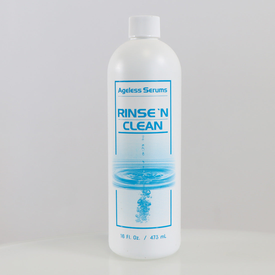 Ageless Serums Rinse 'n Clean 16oz HydroDermabrasion Serum Clean Up Solution EX2026