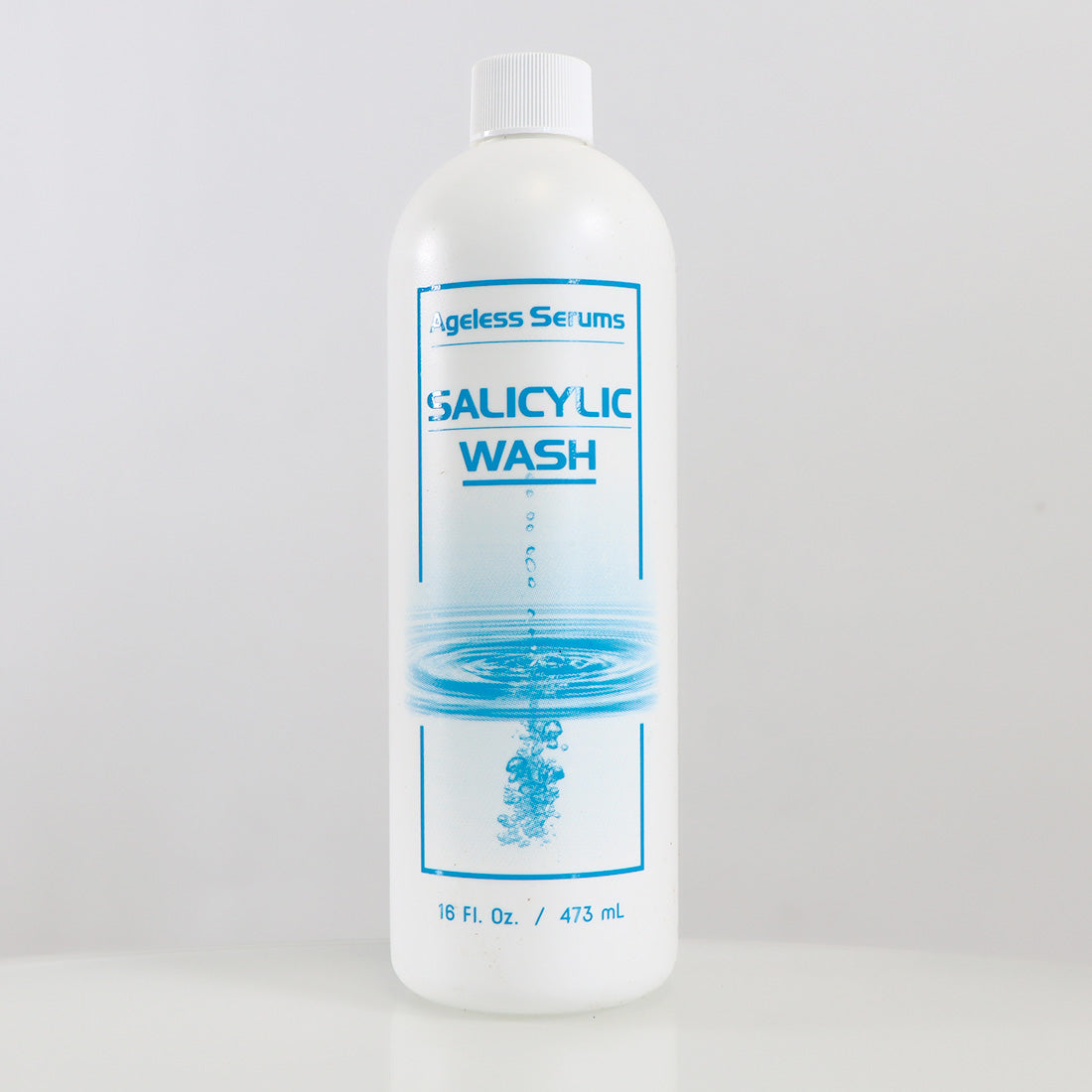 Ageless Serums Salicylic Wash 16oz HydroDermabrasion Skin Resurfacing Serum EX2026