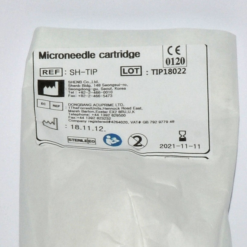 VIVACE 36 Pin Microneedle Cartridge SH-TIP SINGLE USE Shenb Cartessa 11-11-2021