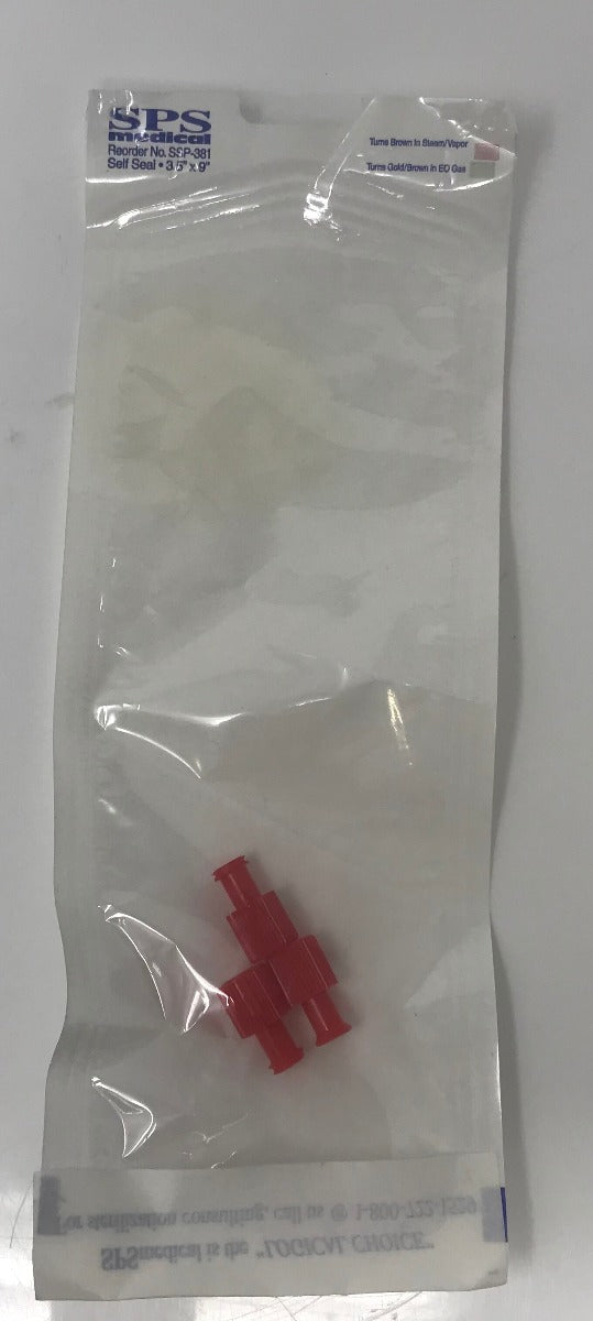 Signature Dual Function Luer Lock Plug Cap Aspiration Needle Tube Cap 3-Pack