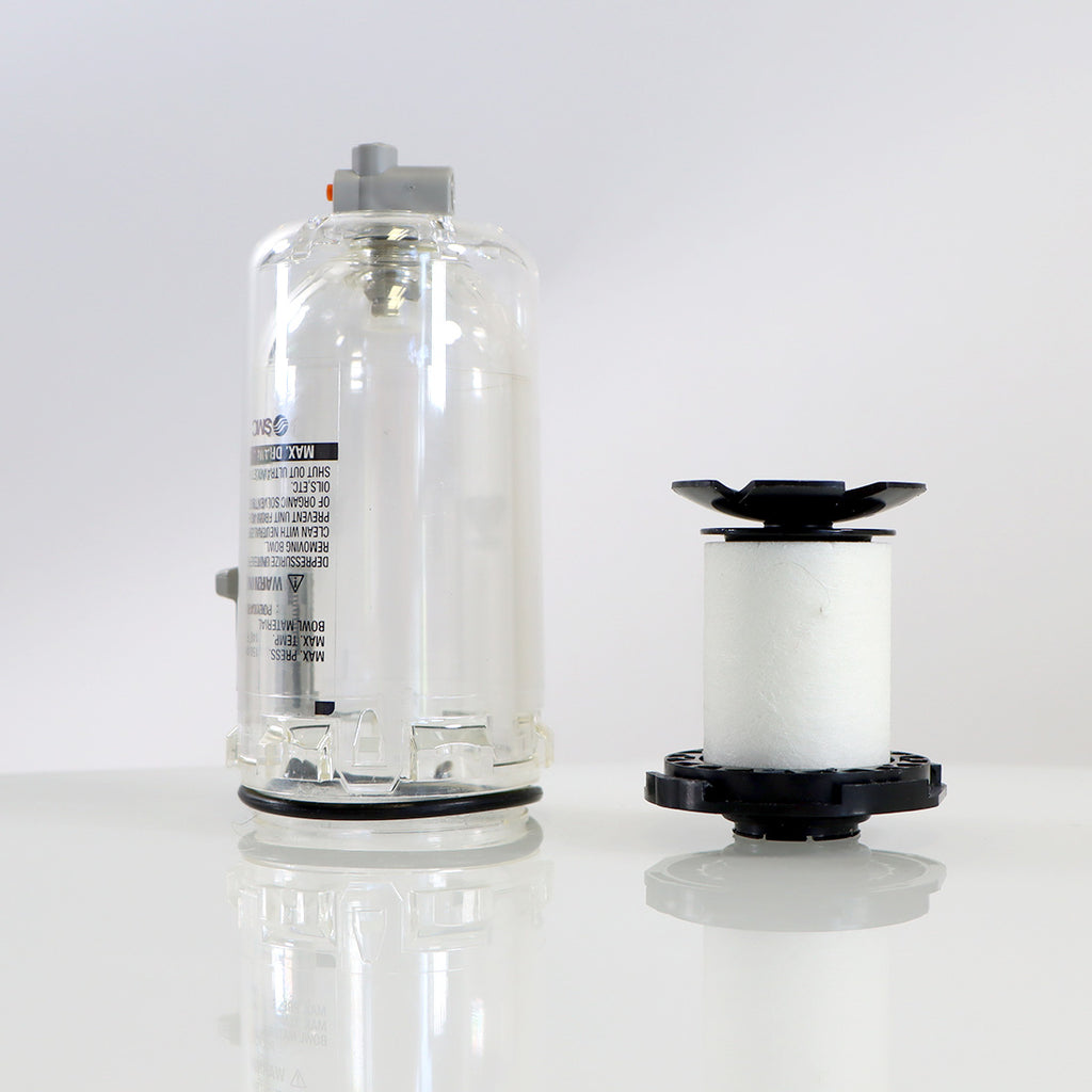 Envy Medical SilkPeel Air Filter with Clear Pressure Canister Replacement Part