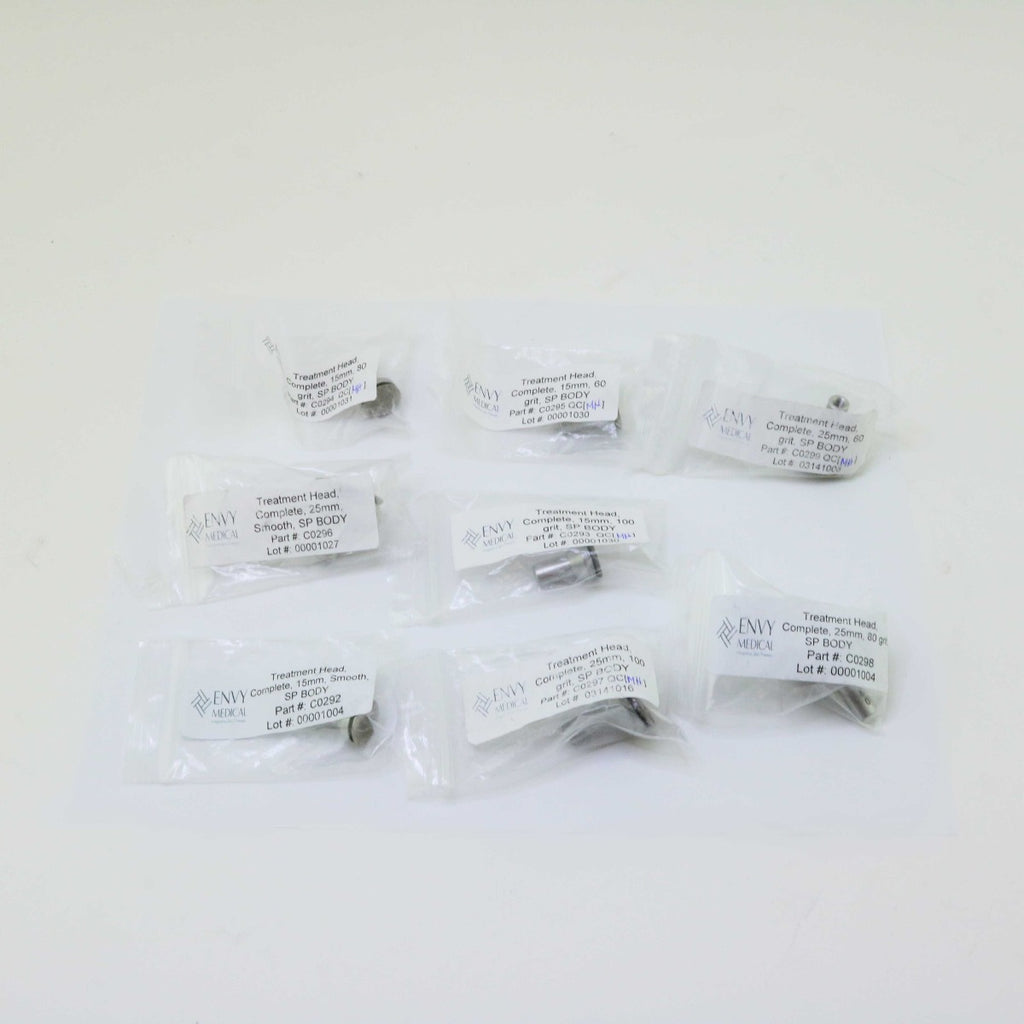 Envy Medical SilkPeel B0014 BODY Full Set of 8 Diamond Tips 15/25mm 00 60 80 100