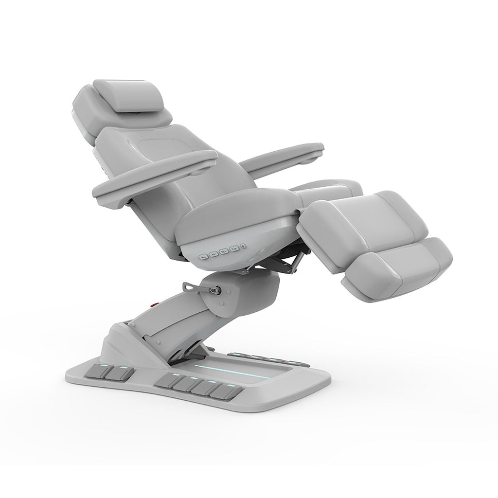 SilverFox 2246EBN Exam Treatment Chair / Aesthetic and Medical Examination Table-Light Grey