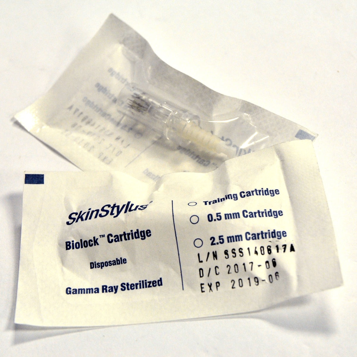 Simply Skin Microneedling Silver Pen SkinStylus 12 Needle Tips NC260 Lot x14 Pcs