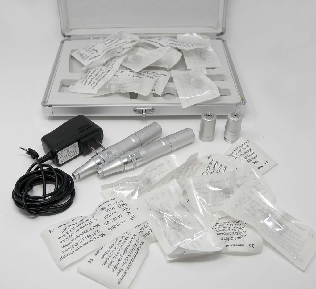 SkinStylus 2-Pen Silver Microtherapy Professional Kit - Beautiful Skin DEMO UNIT