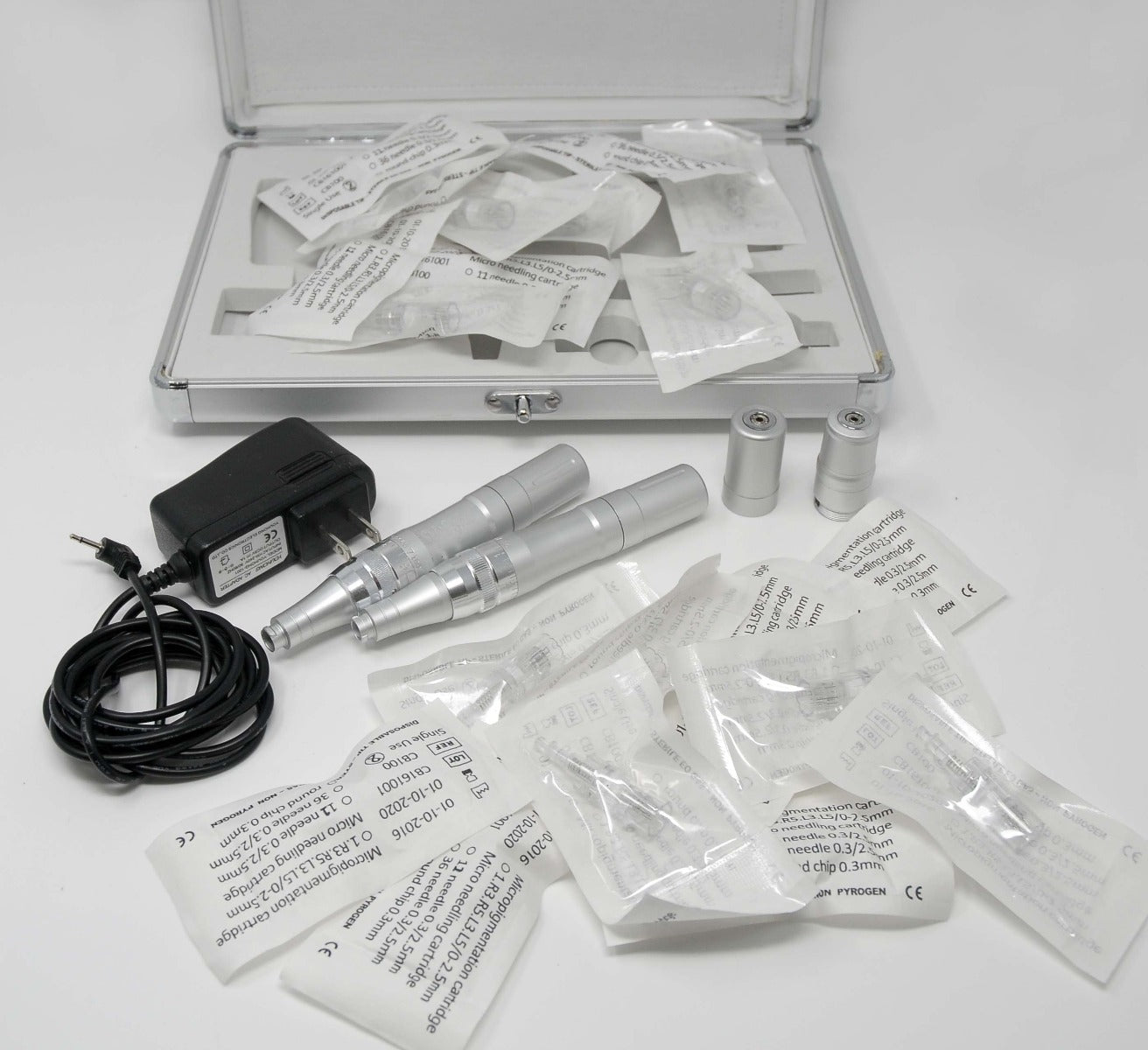 SkinStylus 2-Pen Silver Microtherapy Professional Kit - Beautiful Skin DEMO UNIT