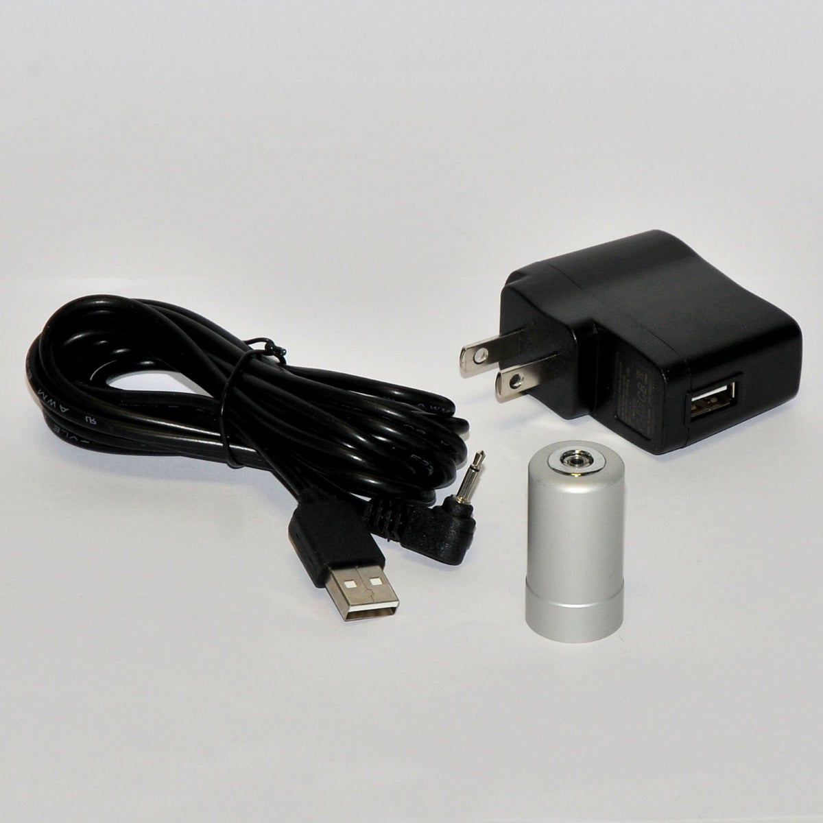 SKINSTYLUS Microneedle SILVER Battery Charger Adapter Wall Plug Kit Motor Pen