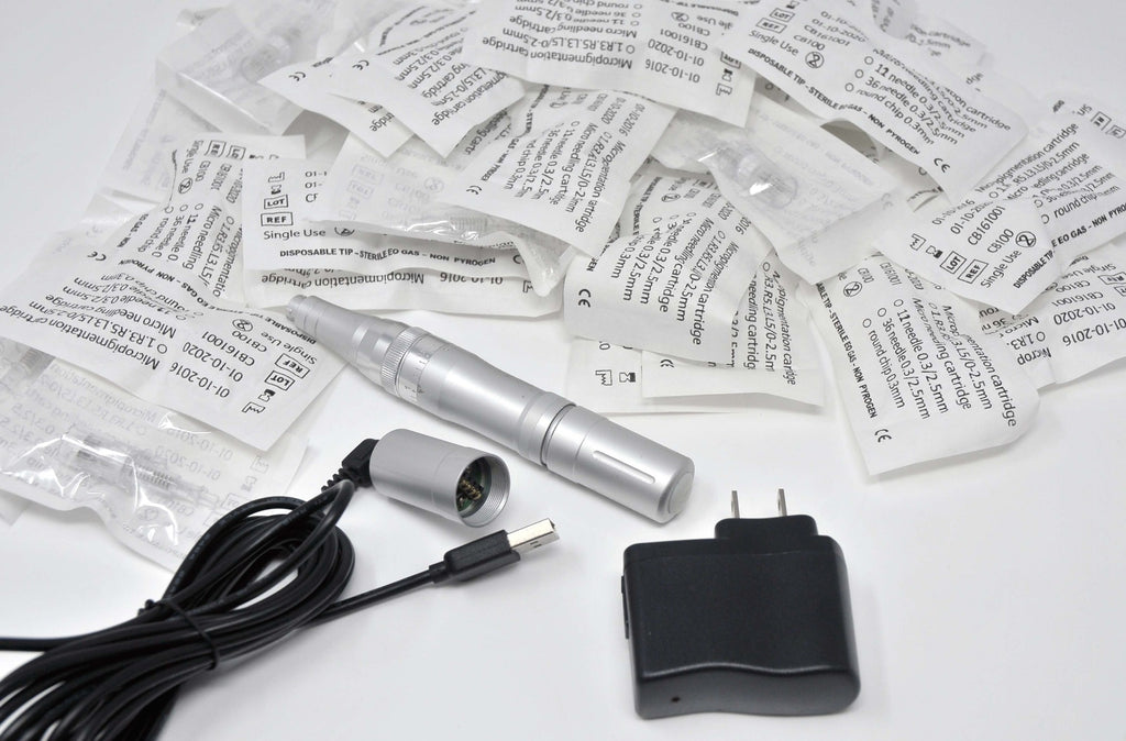 Silver SkinStylus Microtherapy Pen Kit Beautiful Skin Stylus DEMO w 40/Needles