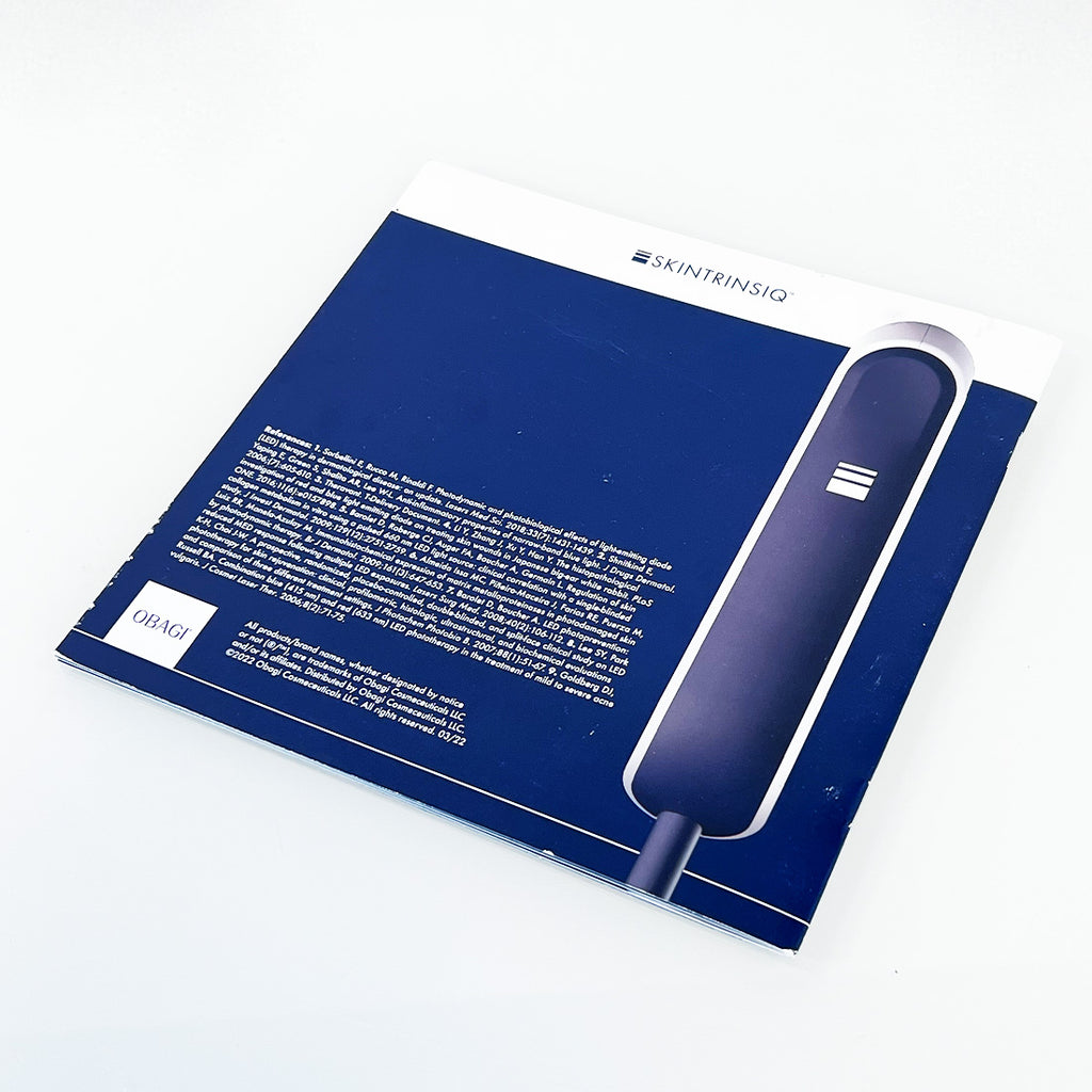 Obagi Skintrinsiq System Infuse Value Marketing Booklet