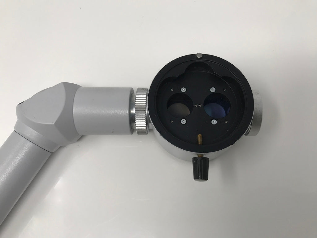 Slit Lamp Scope Arm Laser Ophthalmic Teaching Tube Adapter Beam Splitter