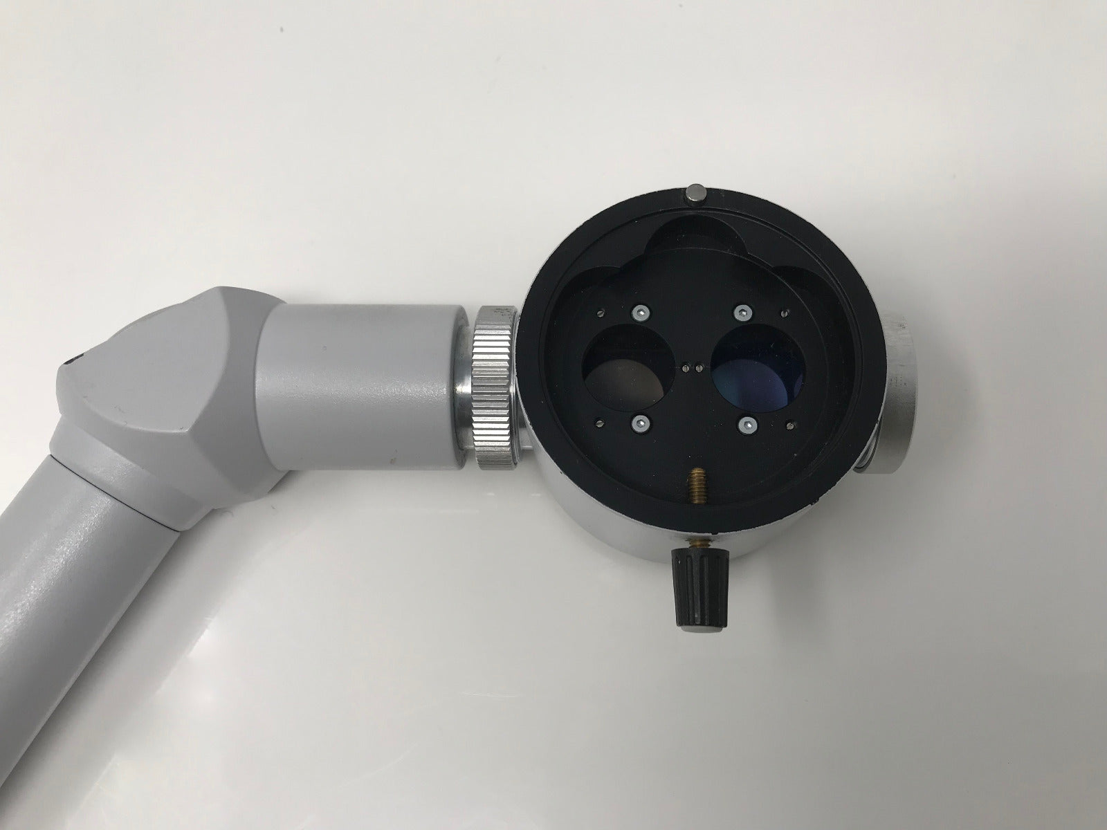 Slit Lamp Scope Arm Laser Ophthalmic Teaching Tube Adapter Beam Splitter