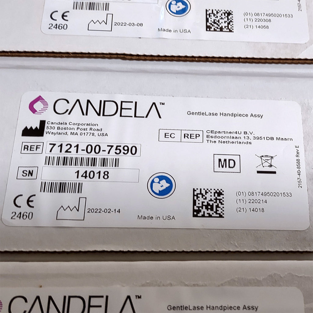Candela GentleLase Plus Handpiece Assembly No Fiber Factory NEW 7121-00-7590 (14018sn)