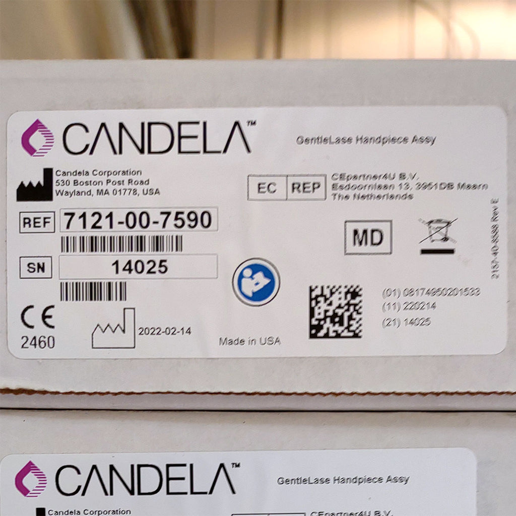 Candela GentleLase Plus Handpiece Assembly No Fiber Factory NEW 7121-00-7590 (14025sn)