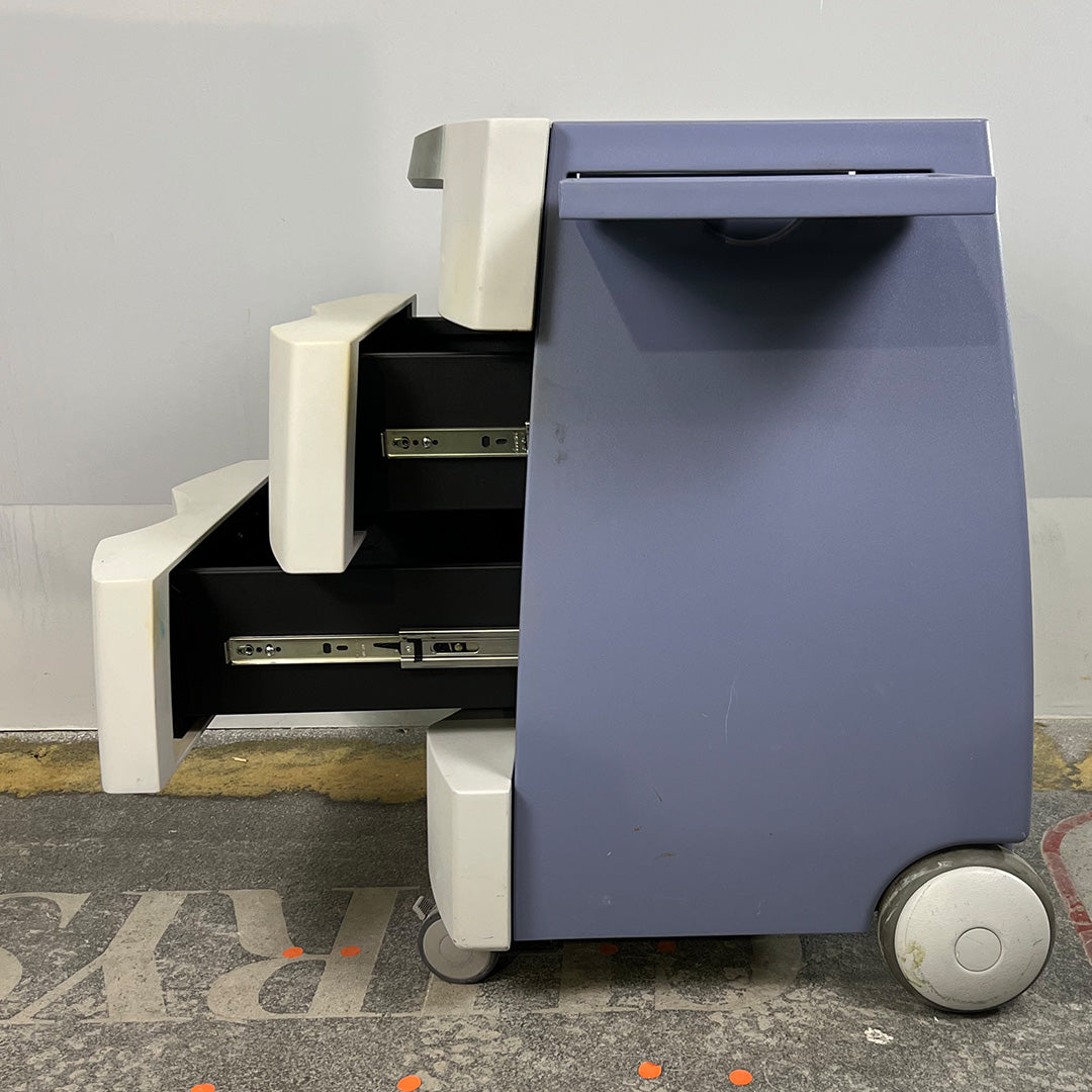 Solta Reliant Fraxel ReStore SR1500 Dual Laser Base Storage 2 Drawer Rolling Cart
