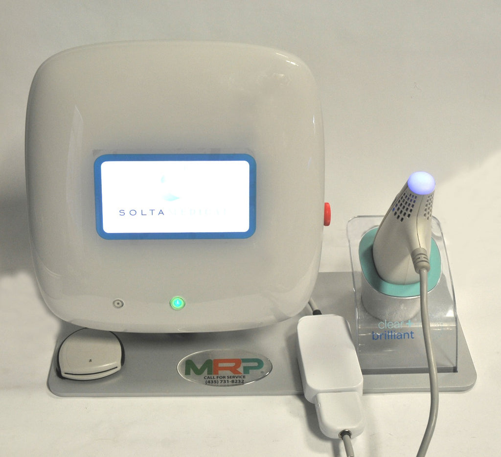 Solta CLEAR & BRILLIANT 1440nm Diode Fractional Laser Console w/2 HandPieces
