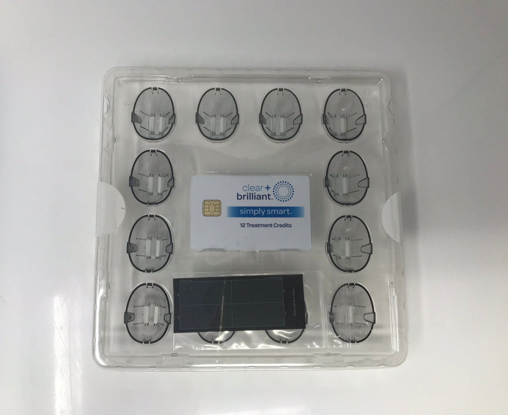 Solta Clear Brilliant Fractional Laser CB Hand Piece Tips 12 Treatment Card