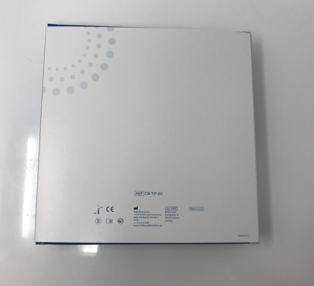 Solta Clear Brilliant Fractional Laser CB Hand Piece Tips 12 Treatment Card