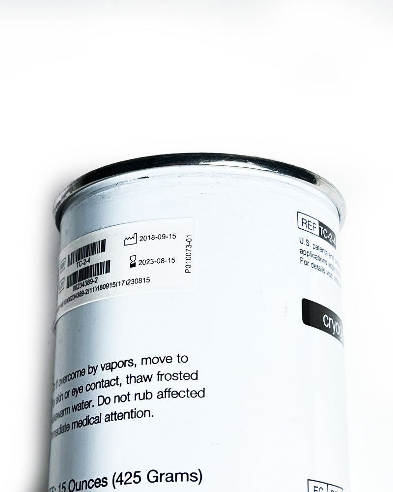 Solta Medical Thermage Therma Cool 15 OZ Cryogen Canister TC-1-4 EXP 08/15/2020