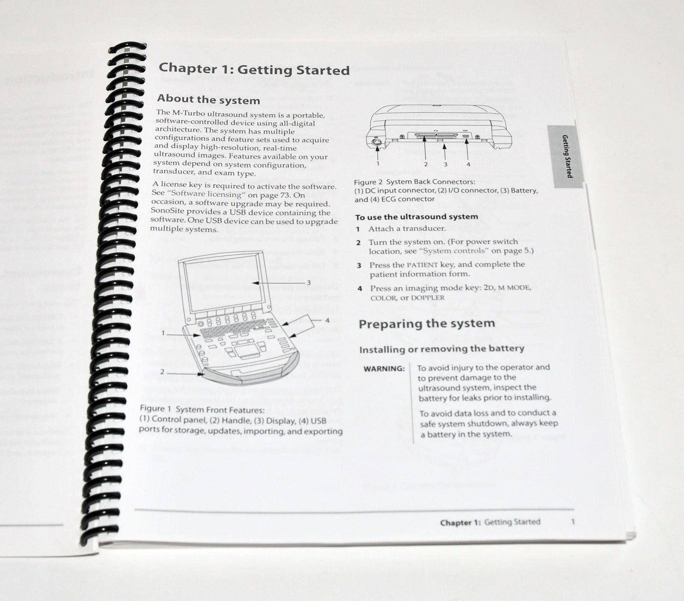 SonoSite M-TURBO Ultrasound System User Guide Manual Operator P07662-03 180 Pgs