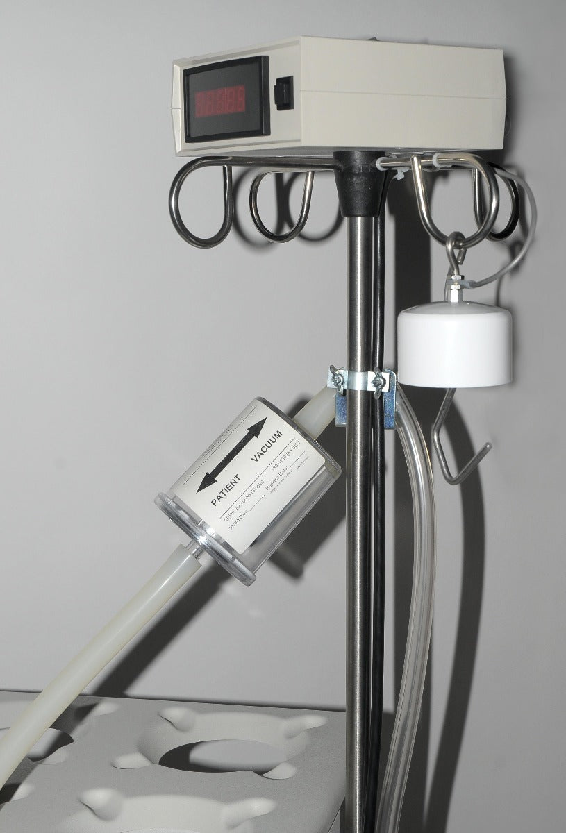 SOUND SURGICAL Technologies VENTX-1 RACK W/ PUMP Cart System Foot Switch Vent X