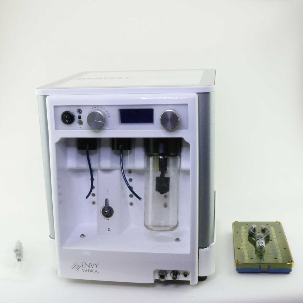 Envy Medical SilkPeel 3 MD SP3 Dermalinfusion Silk Peel w/ Face HP Kit Tips 66h