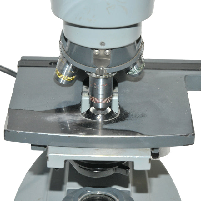 American Optical SPENCER Microscope Binocular 4 Objectives Professional Lab