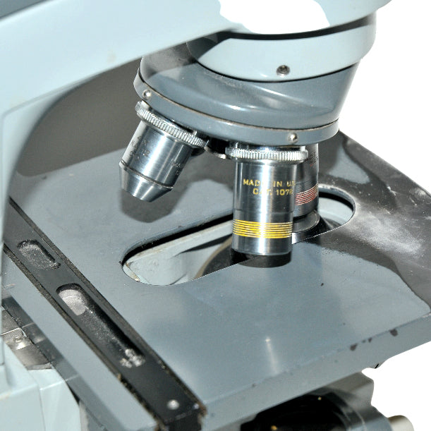 American Optical SPENCER Microscope Binocular 4 Objectives Professional Lab