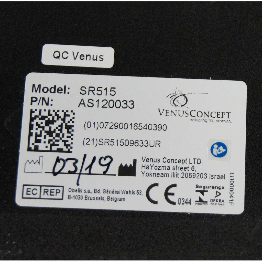 2018 VenusConcept Venus Versa IPL Laser Skin Rejuvenation Hair Removal System