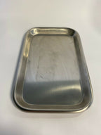 Stainless Steel 10" X 6.5" Instrument Tray Miltex