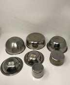 Stainless Steel Bowls Mixed Lot 7 Pieces Lab Surgeon Office Supplies